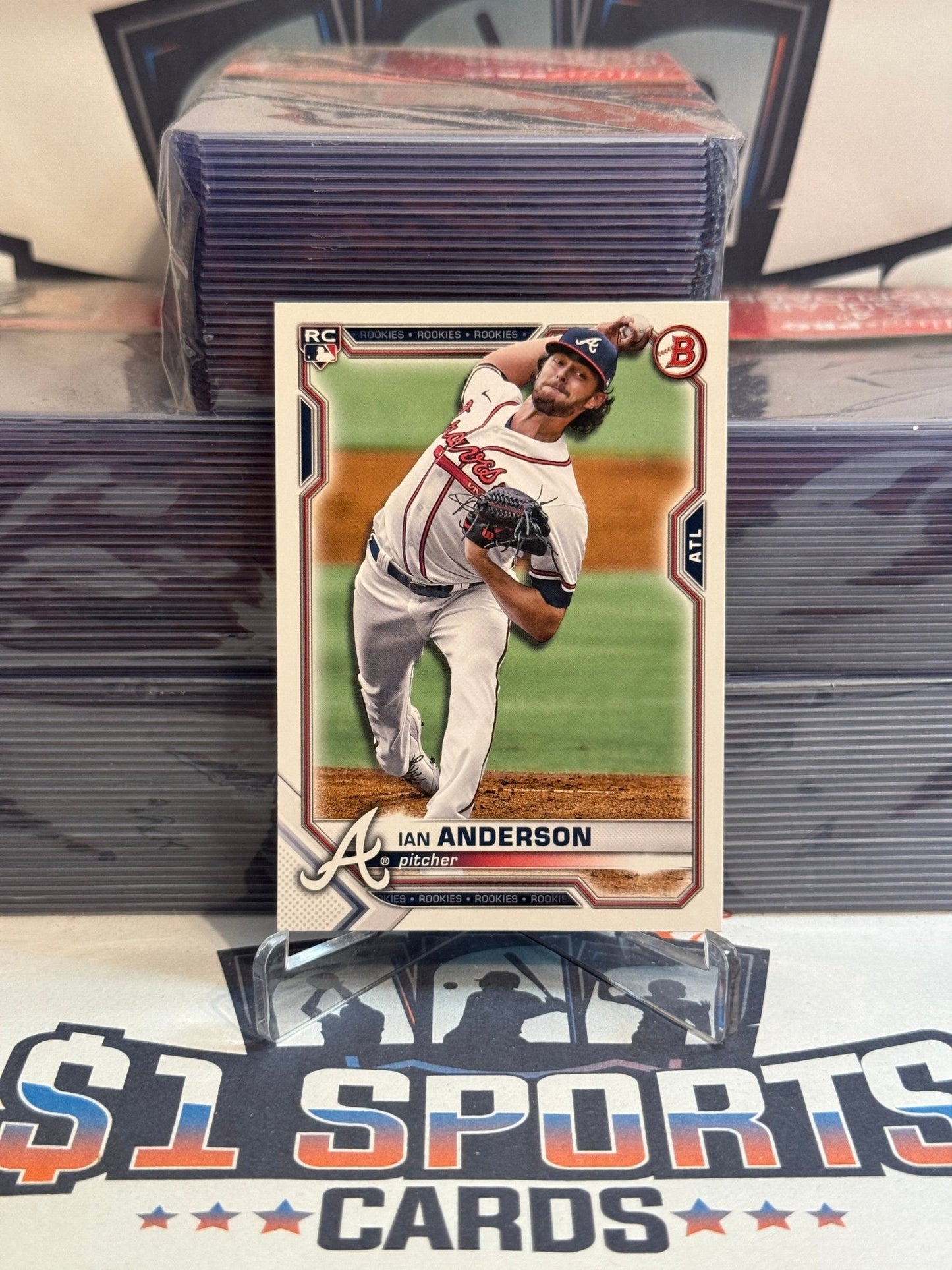 2021 Bowman Ian Anderson Rookie #27