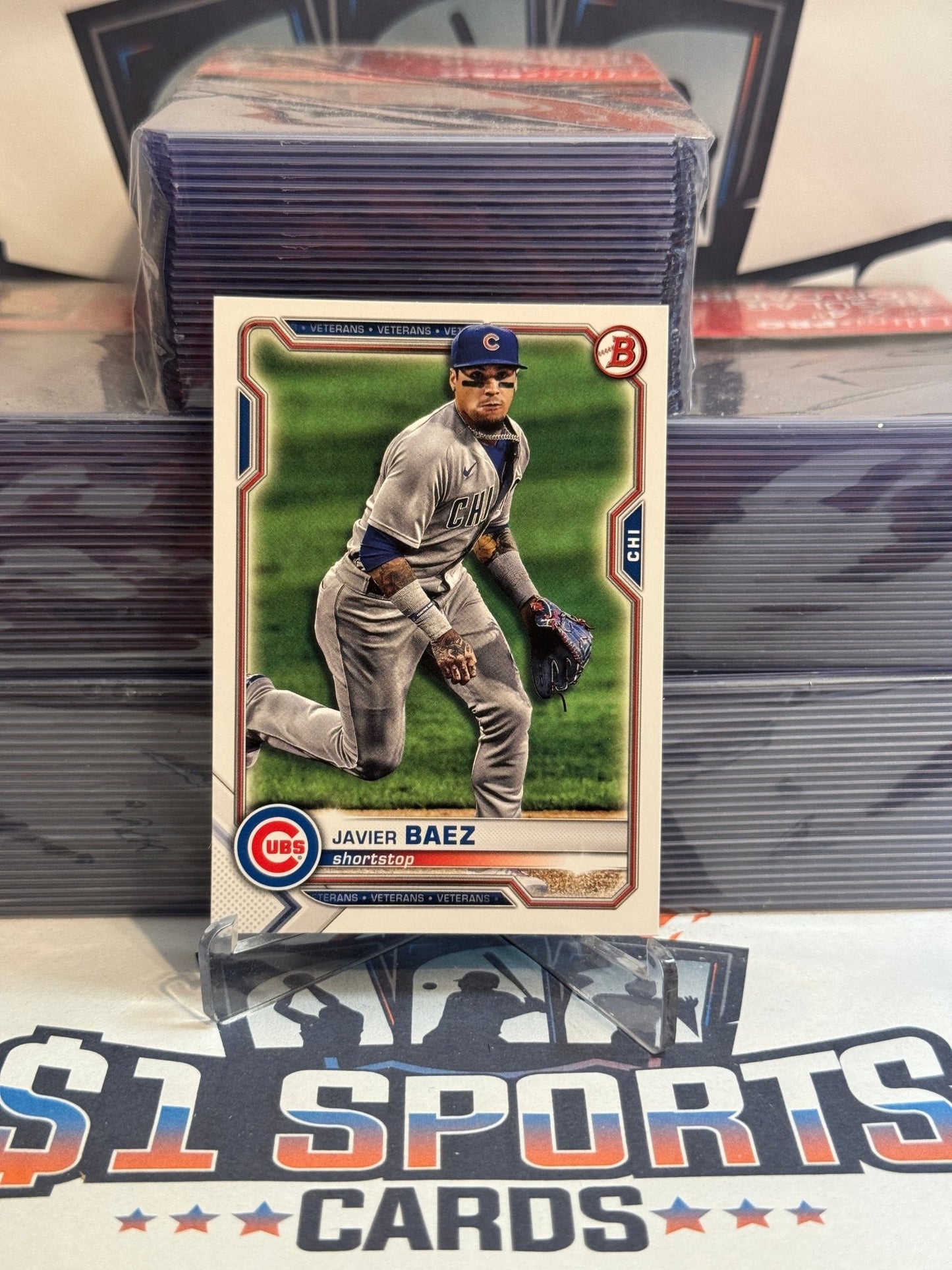 2021 Bowman Javier Baez #88