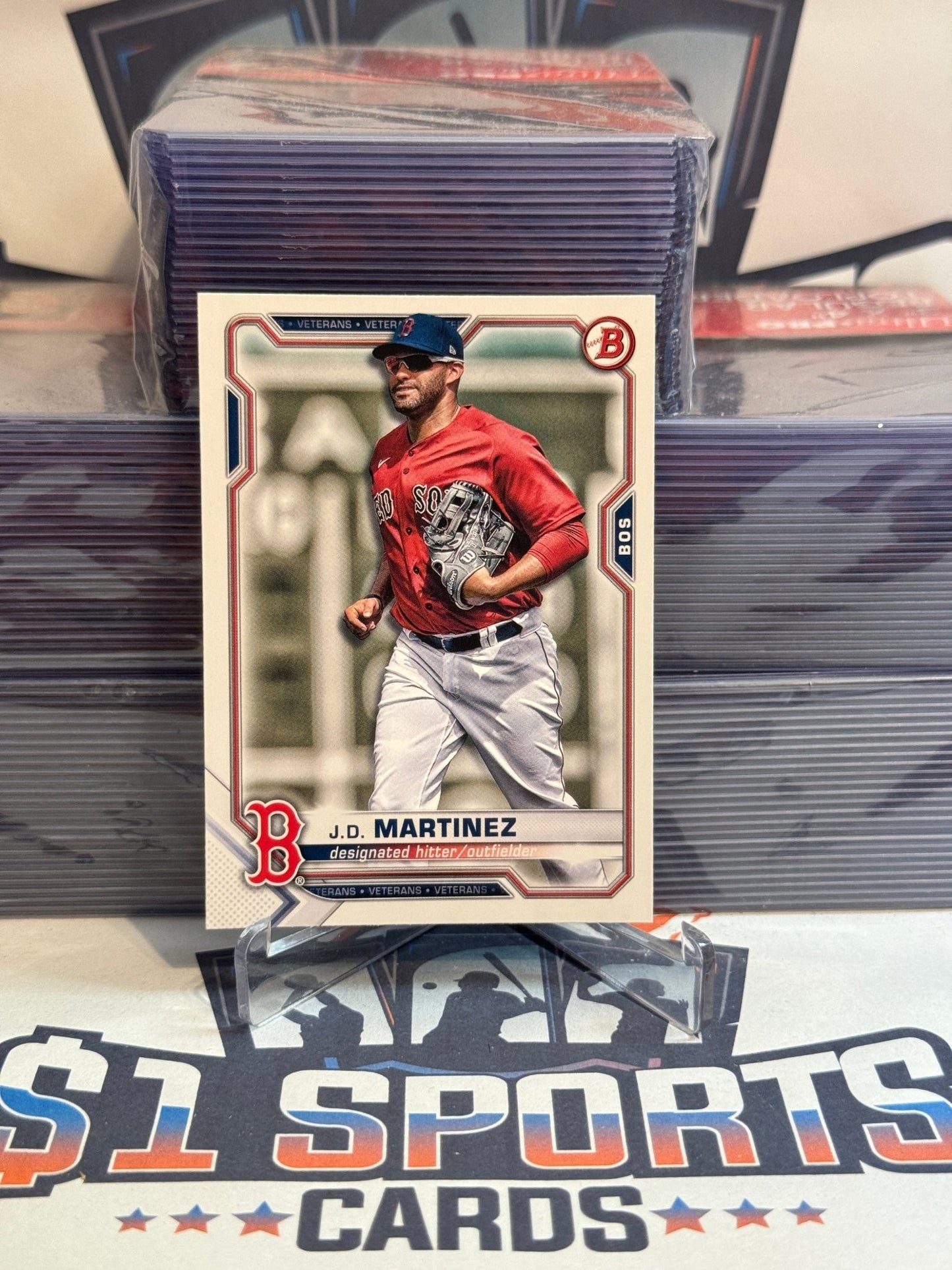 2021 Bowman J.D. Martinez #60