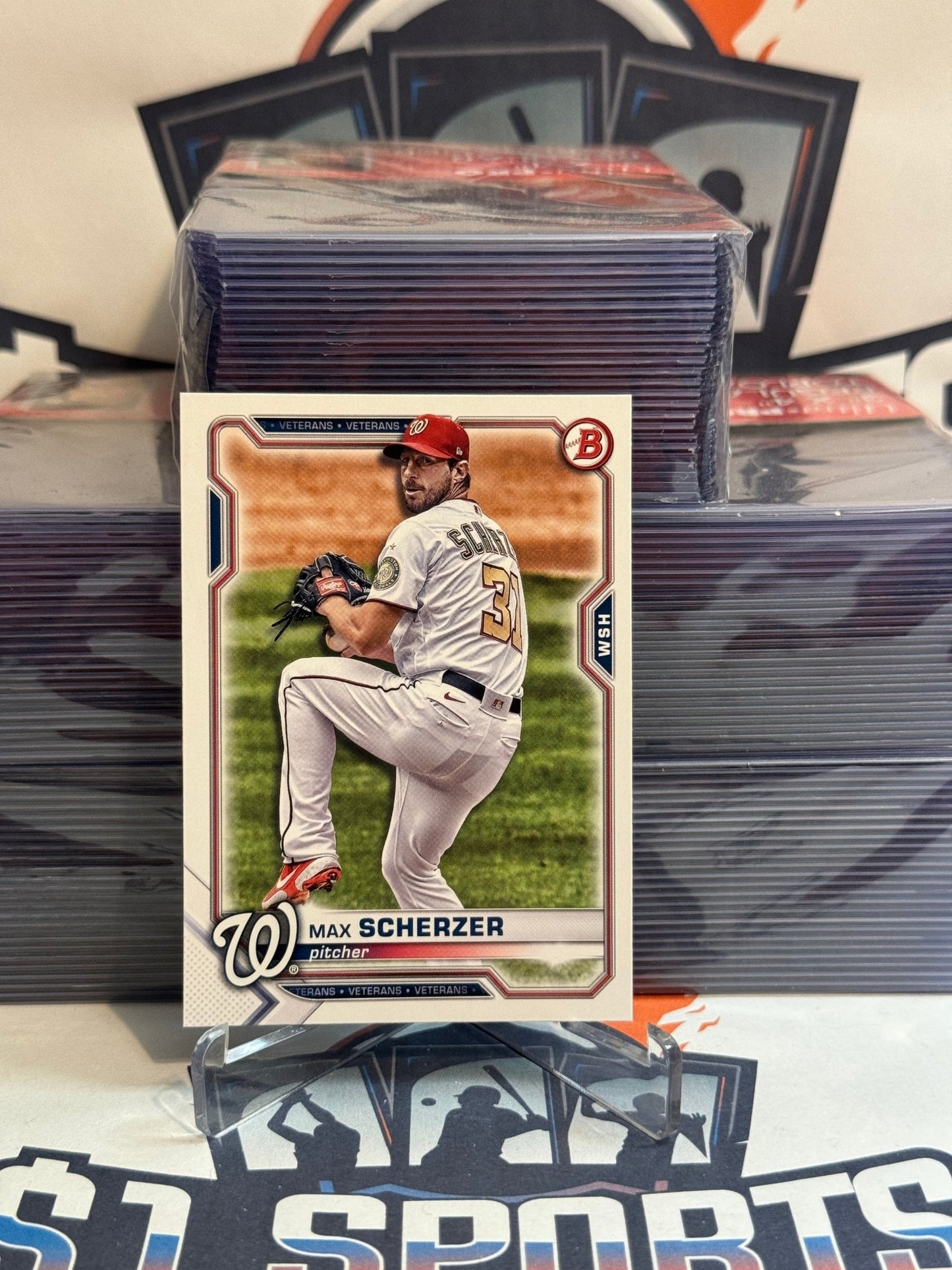 2021 Bowman Max Scherzer #39