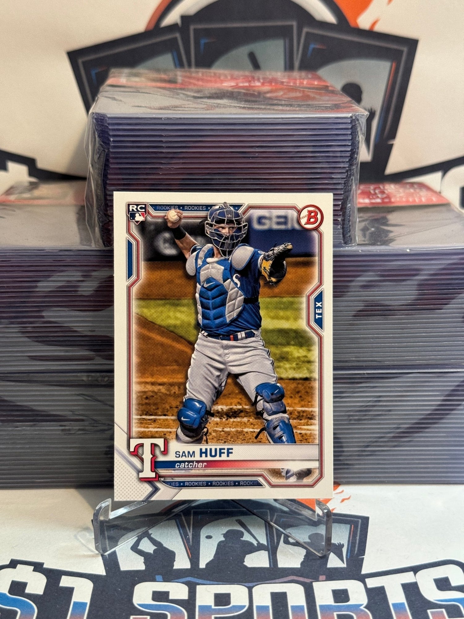 2021 Bowman Sam Huff Rookie #23