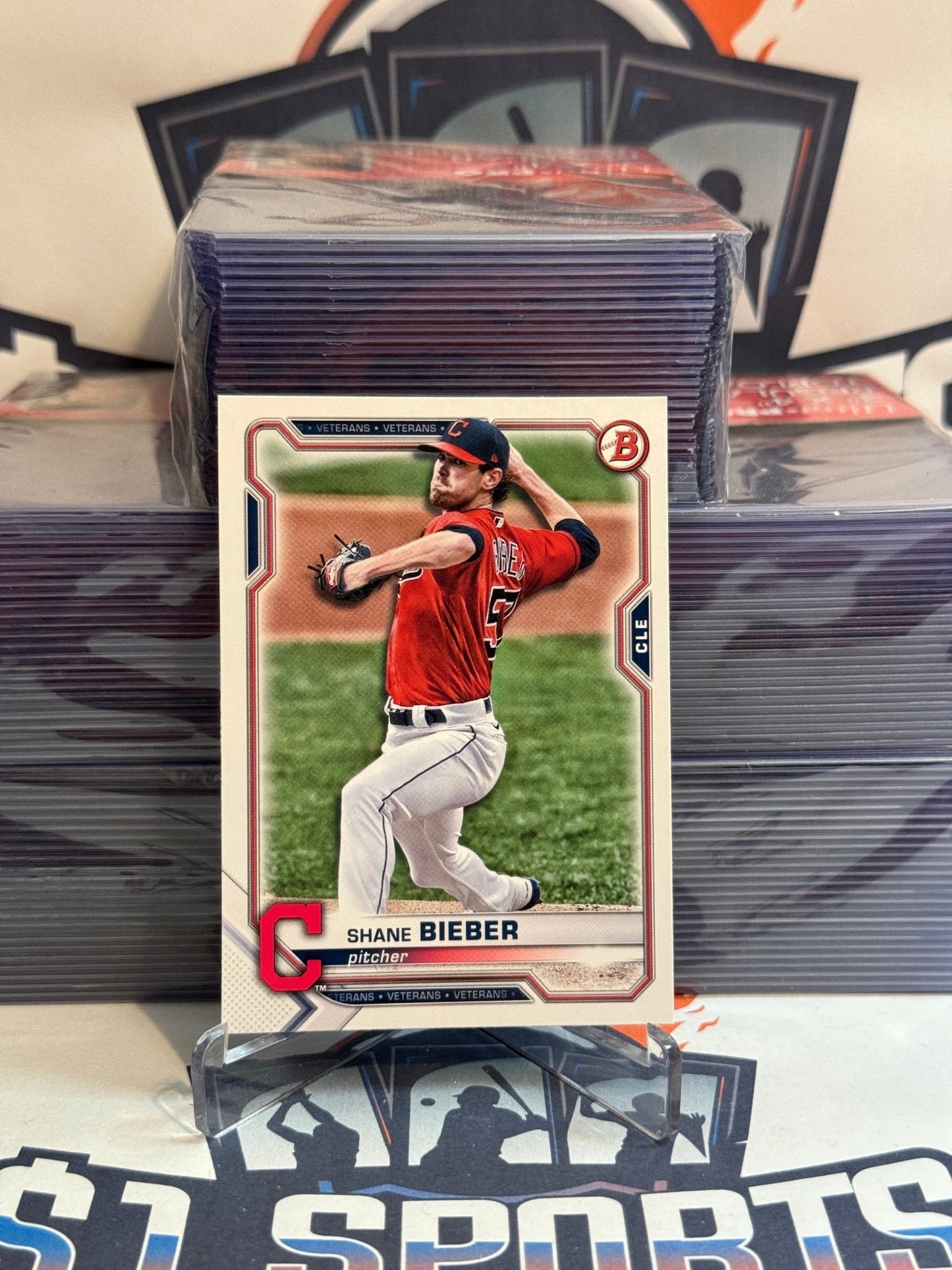 2021 Bowman Shane Bieber #28