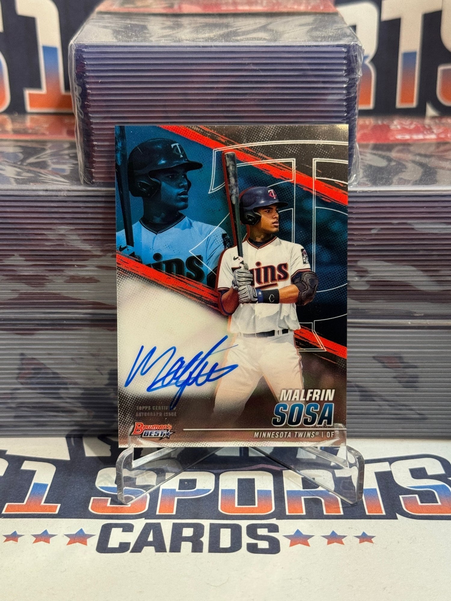 2021 Bowman's Best (Auto) Malfrin Sosa #B21 - MS