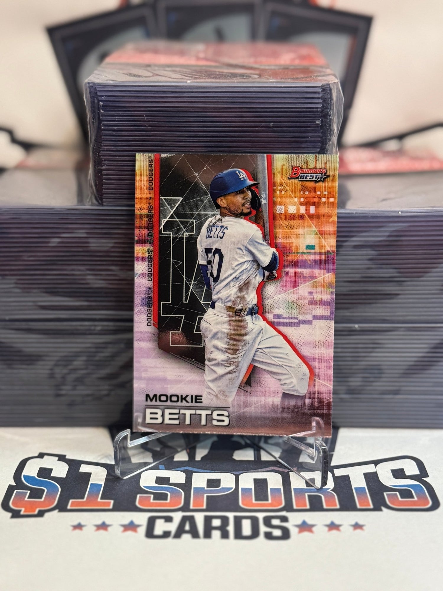 2021 Bowman's Best Mookie Betts #59