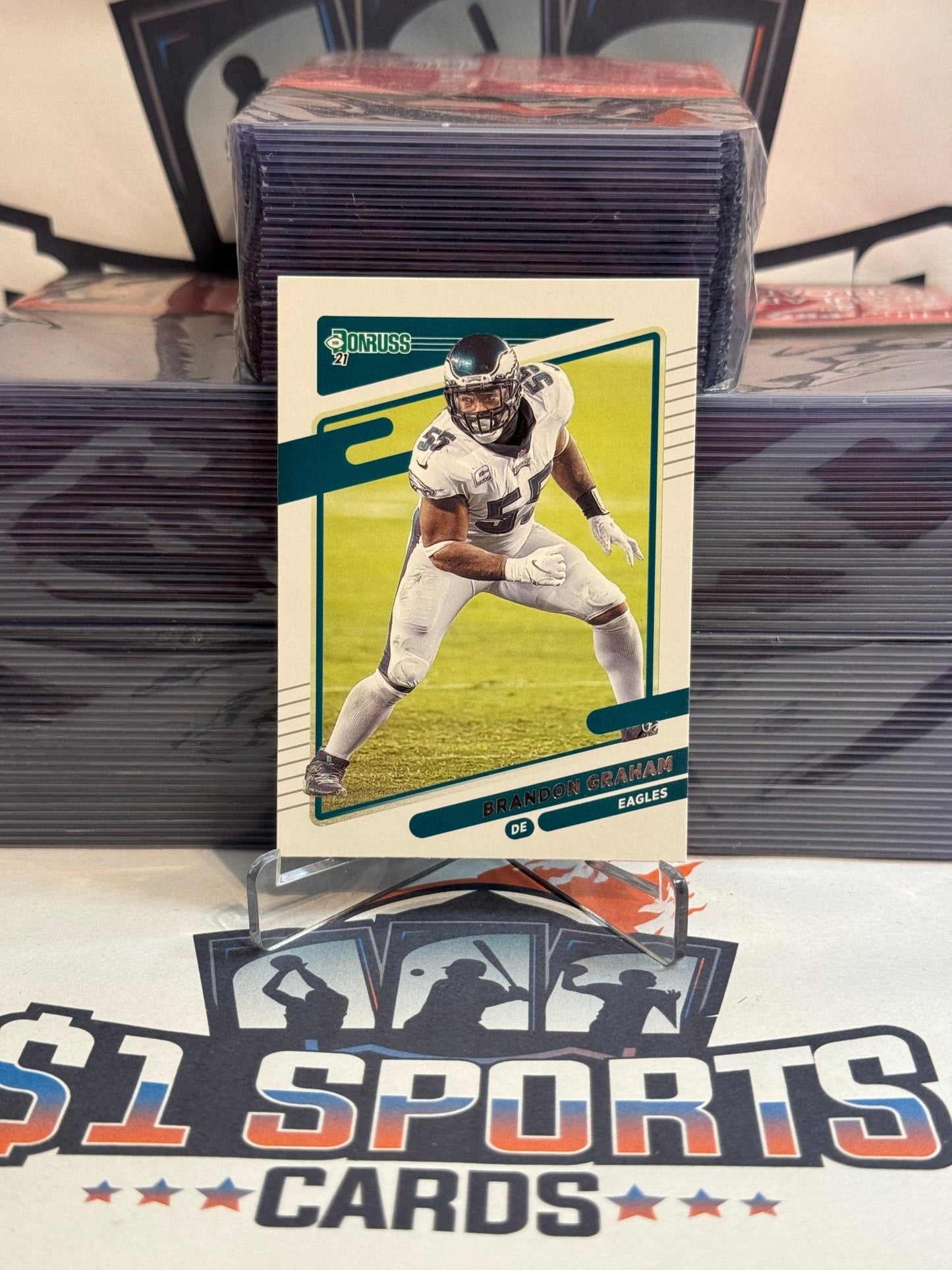 2021 Donruss Brandon Graham #114