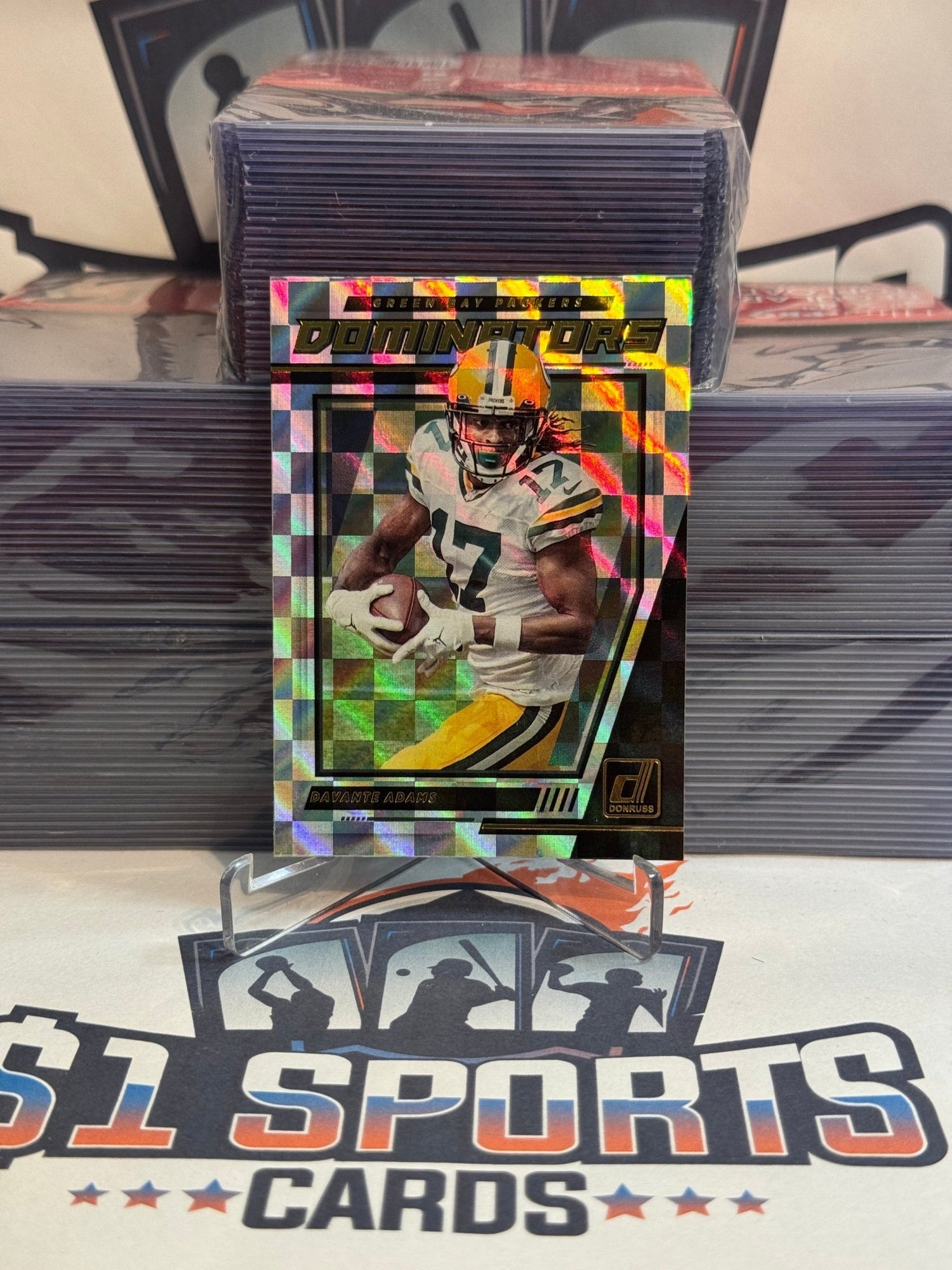 2021 Donruss (Dominators) Davante Adams #D39