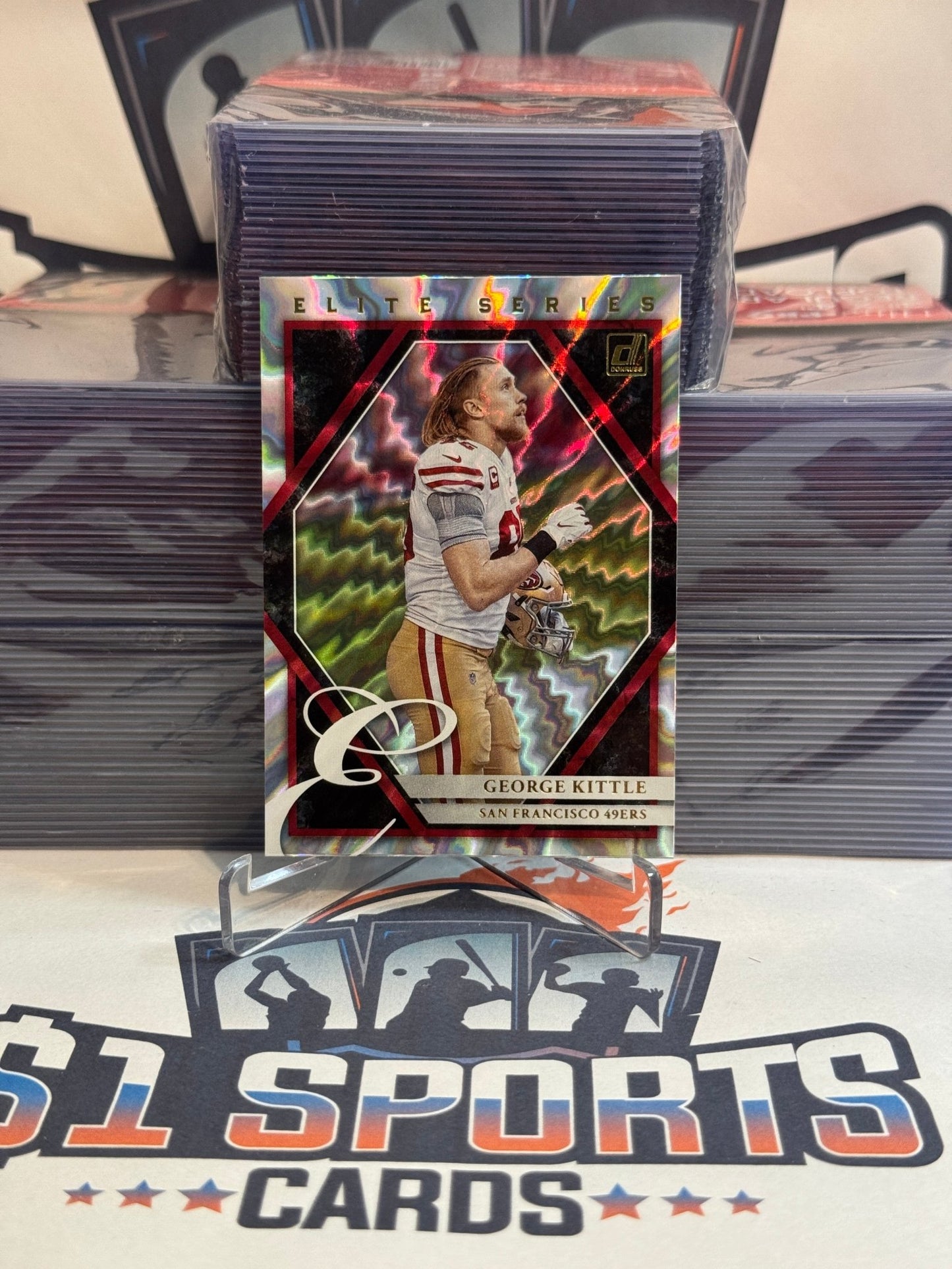 2021 Donruss (Elite Series) George Kittle #ES - GKI