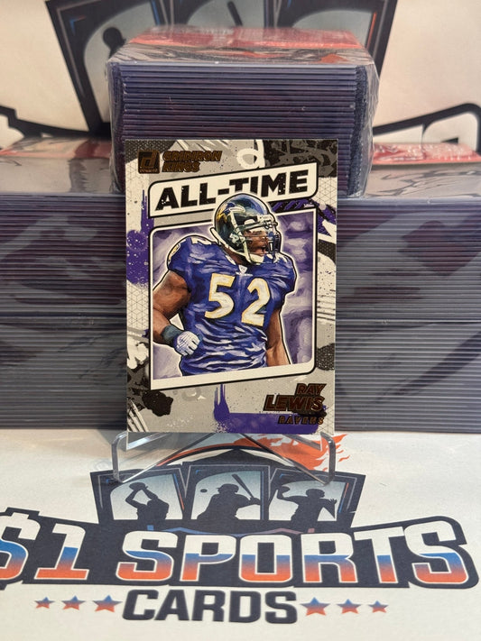 2021 Donruss (Gridiron Kings) Ray Lewis #AT - 6