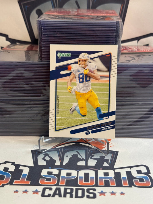 2021 Donruss Hunter Henry #48