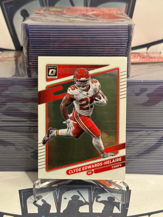 2021 Donruss Optic (2nd Year) Clyde Edwards-Helaire #35