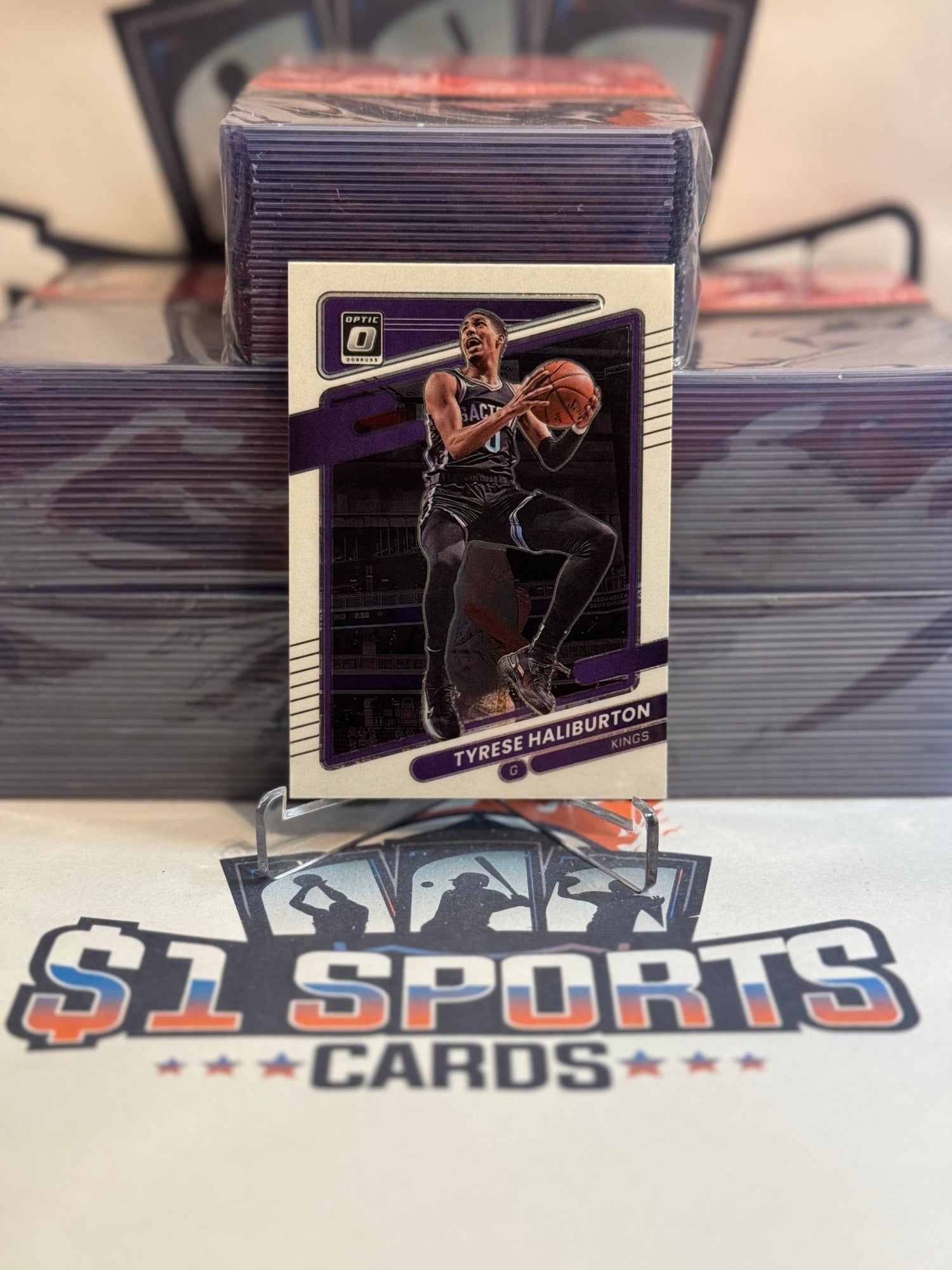 2021 Donruss Optic (2nd Year) Tyrese Haliburton #38