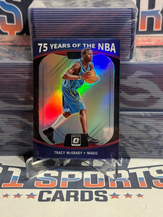 2021 Donruss Optic (75 Years of the NBA) Tracy McGrady 42