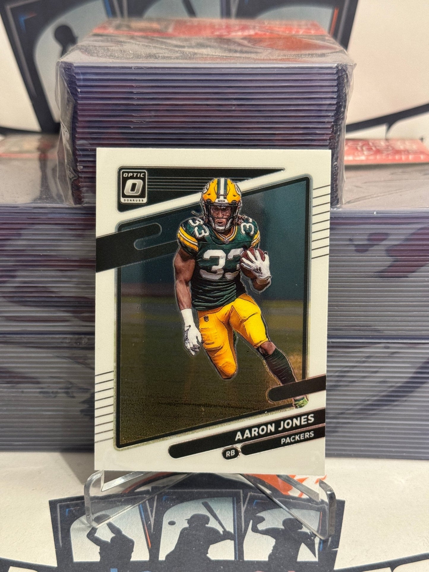 2021 Donruss Optic Aaron Jones #91