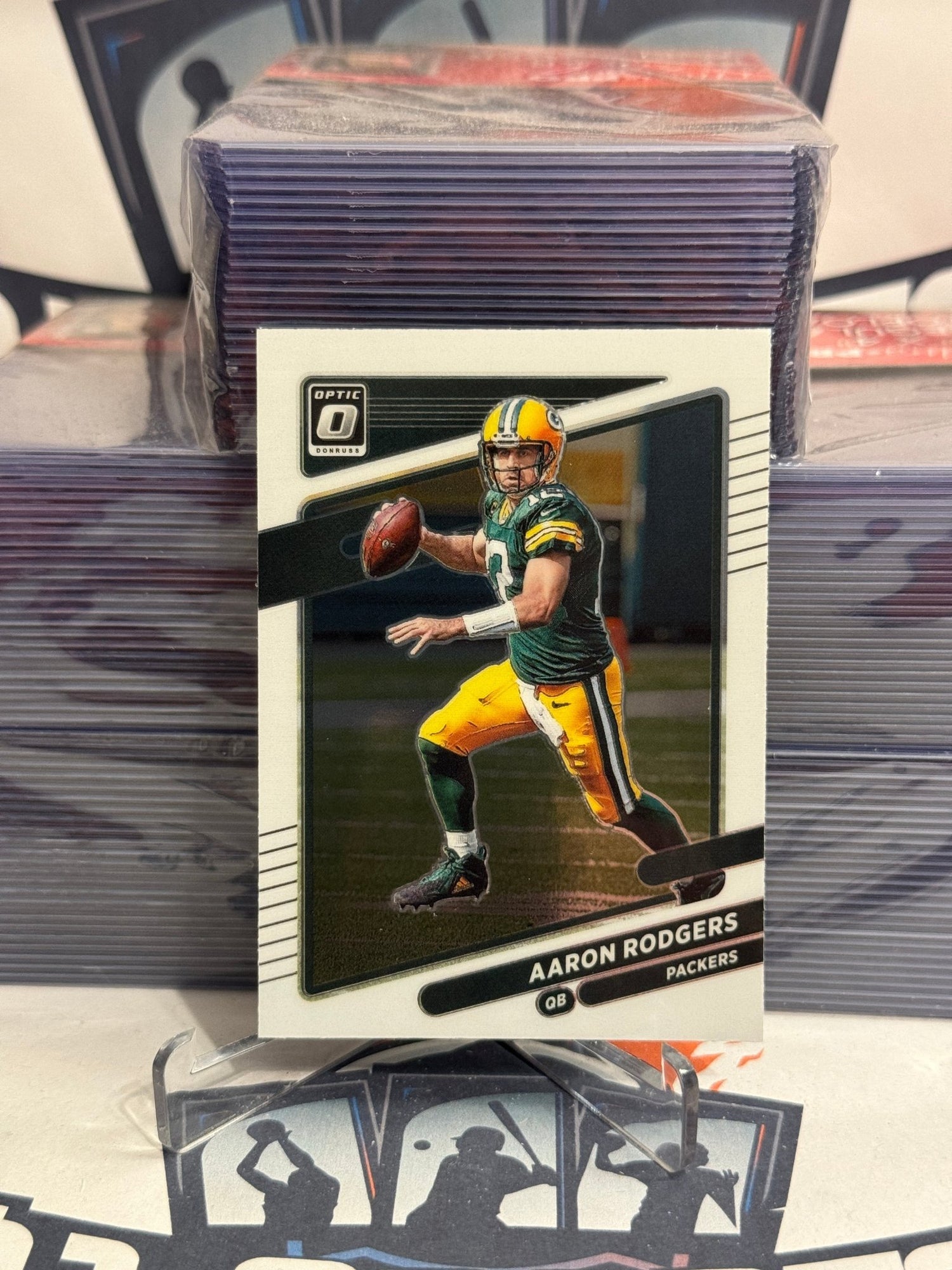 2021 Donruss Optic Aaron Rodgers #90