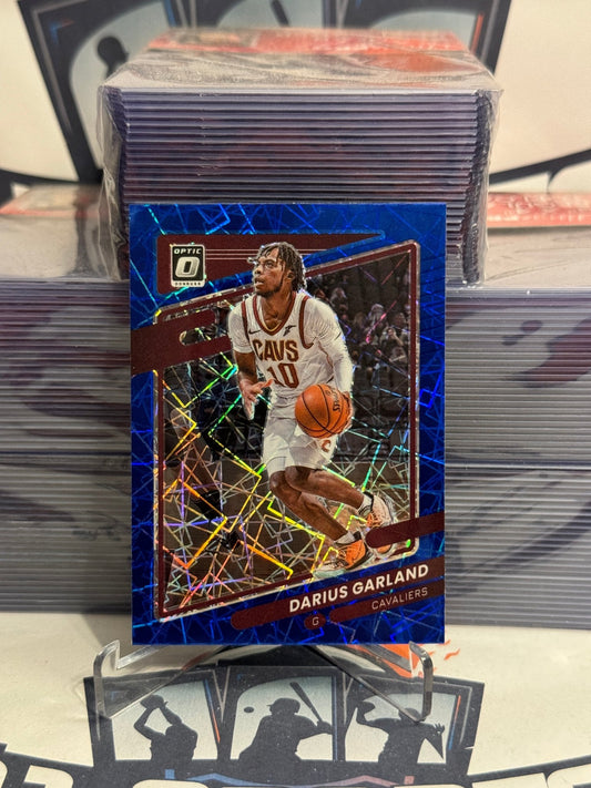 2021 Donruss Optic (Blue Velocity Prizm) Darius Garland #65