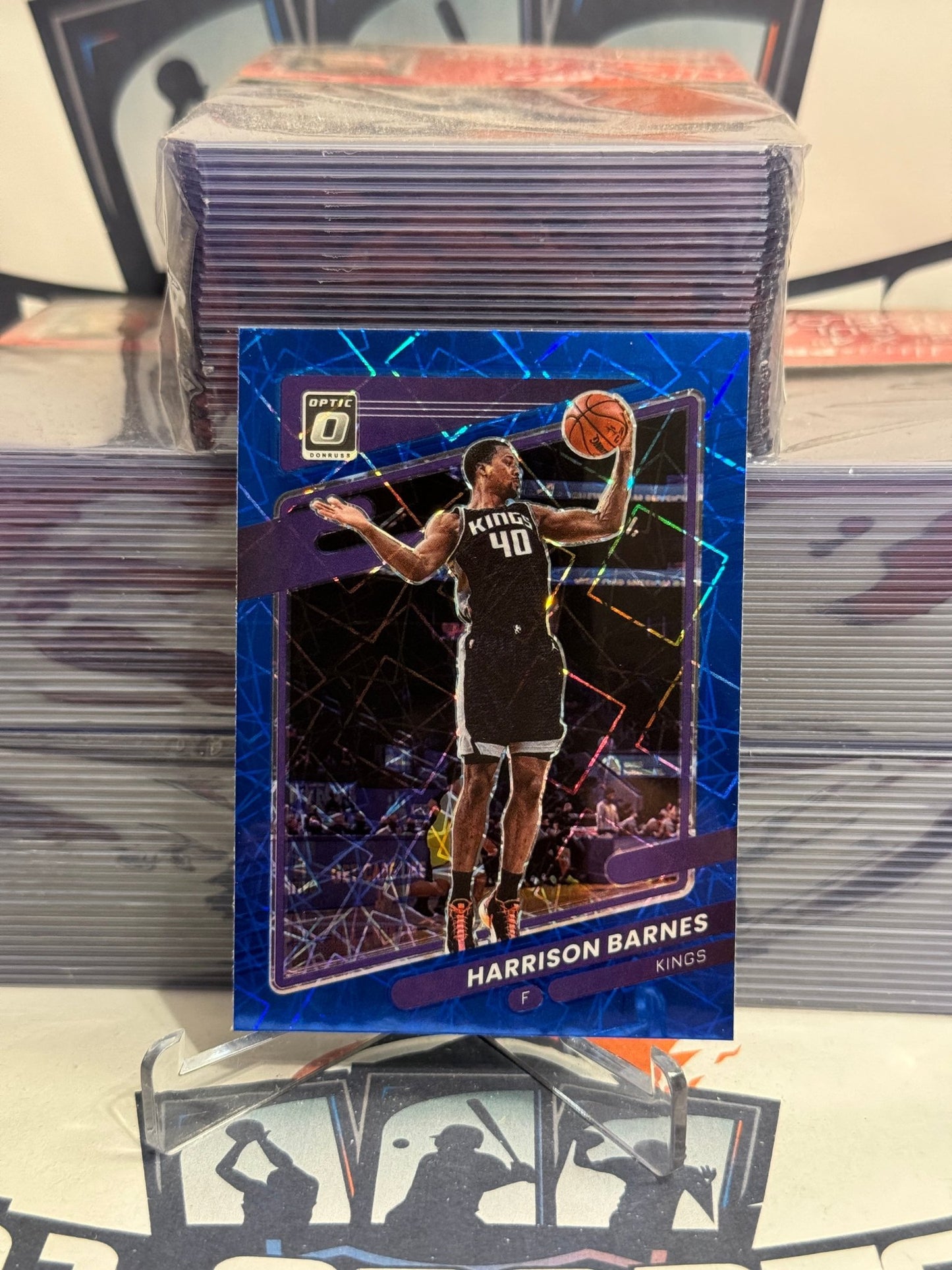 2021 Donruss Optic (Blue Velocity Prizm) Harrison Barnes #111