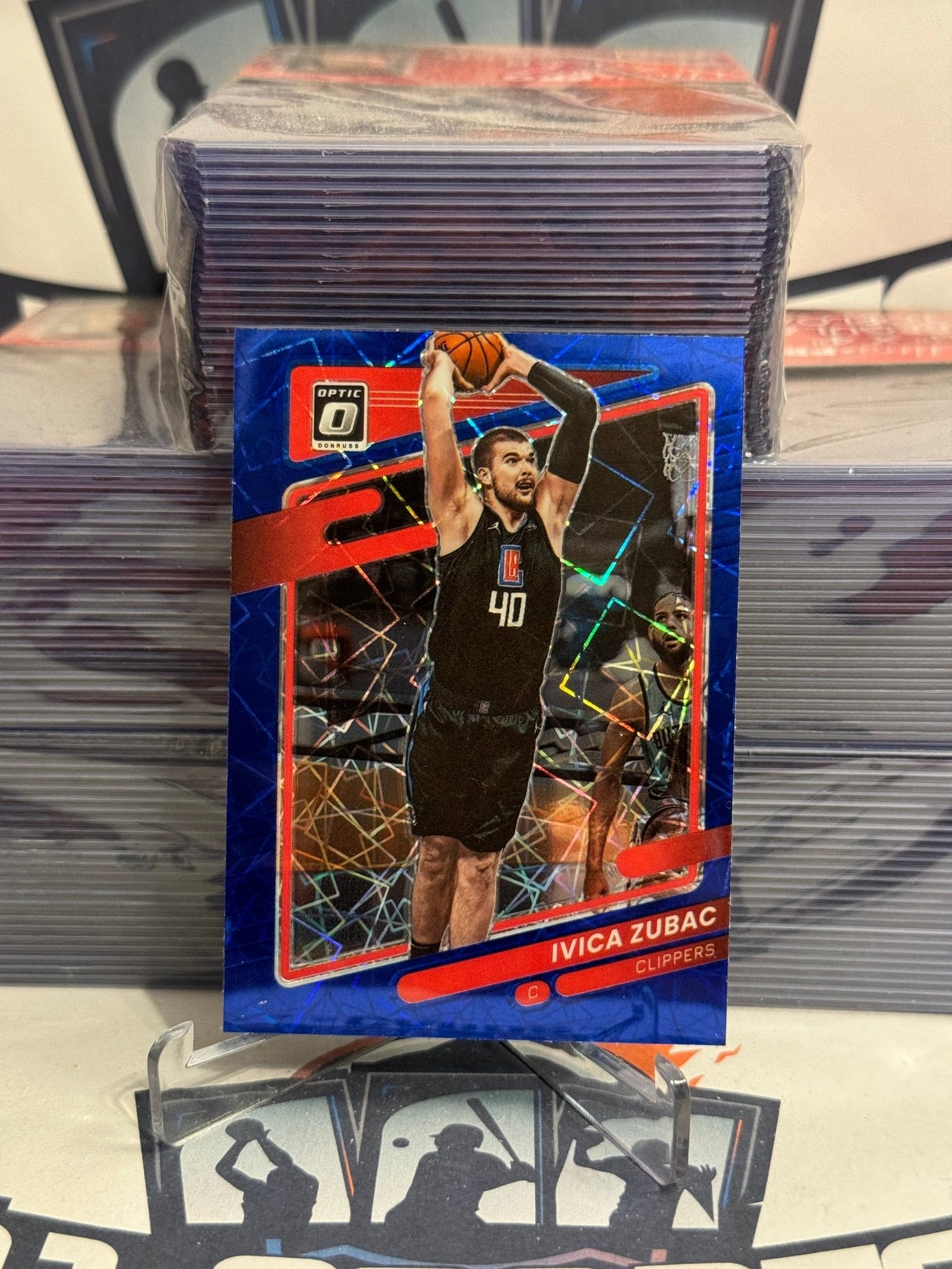 2021 Donruss Optic (Blue Velocity Prizm) Ivaca Zubac #68
