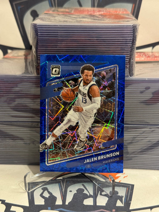 2021 Donruss Optic (Blue Velocity Prizm) Jalen Brunson #97