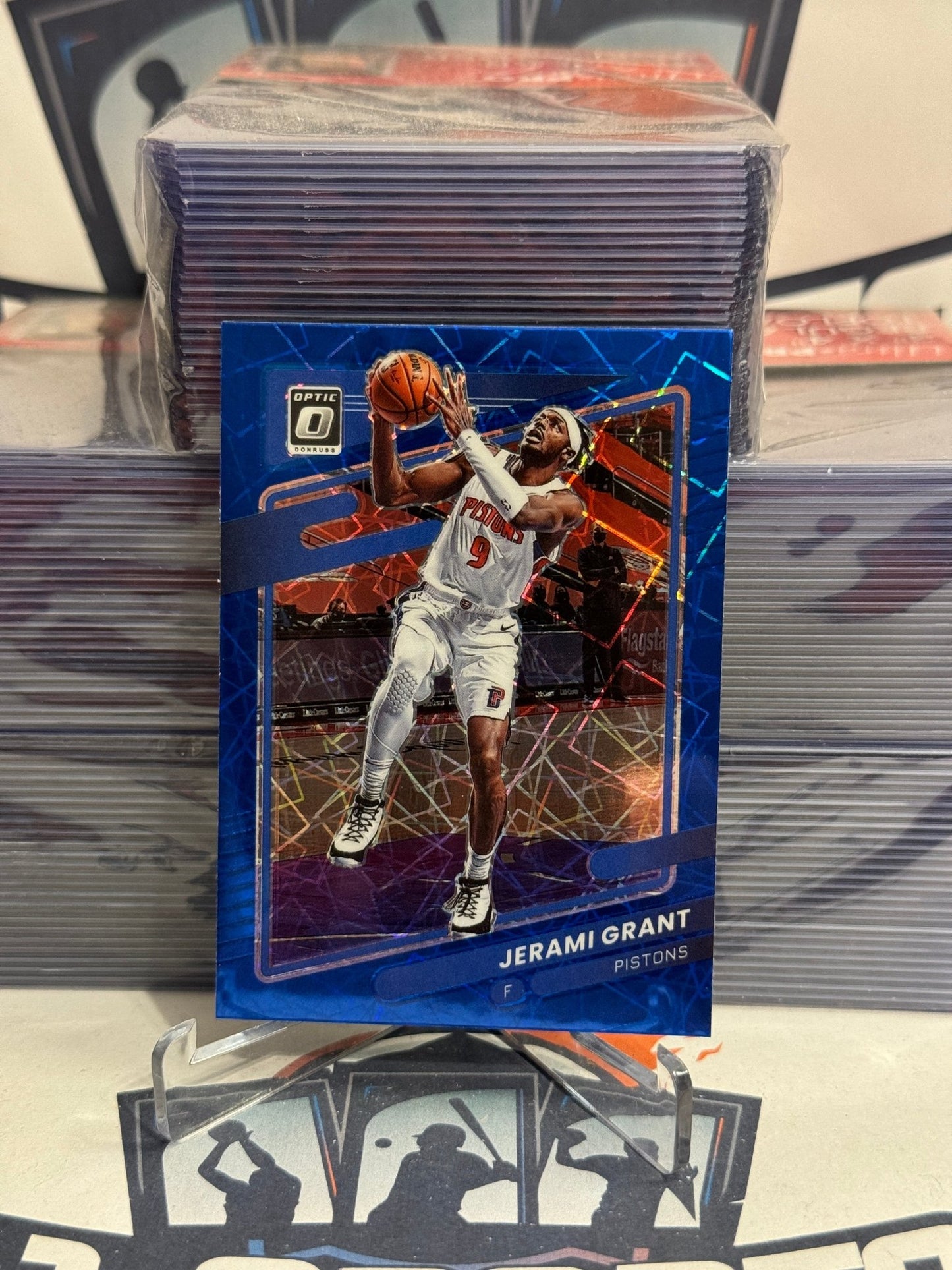 2021 Donruss Optic (Blue Velocity Prizm) Jerami Grant #122