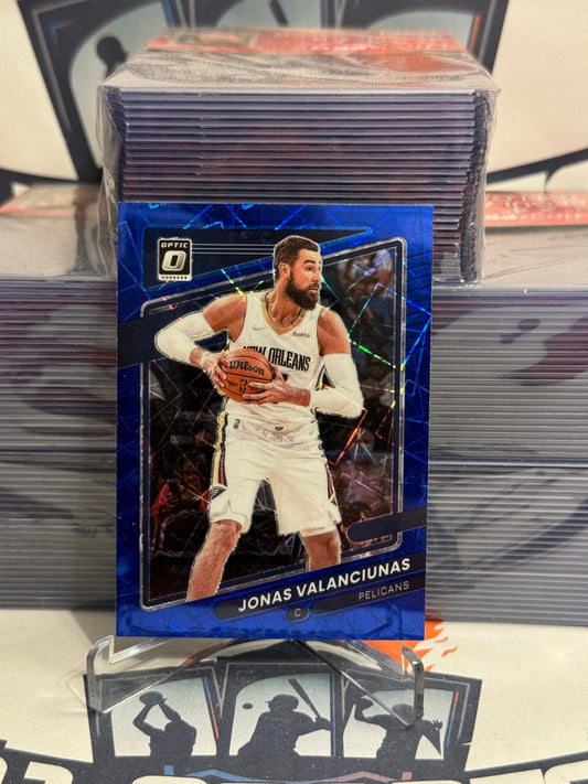 2021 Donruss Optic (Blue Velocity Prizm) Jonas Valanciunas #71