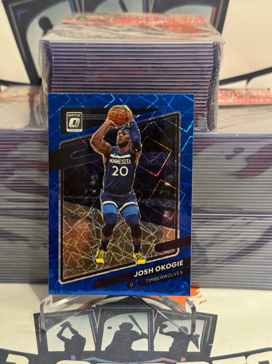 2021 Donruss Optic (Blue Velocity Prizm) Josh Okogie #112