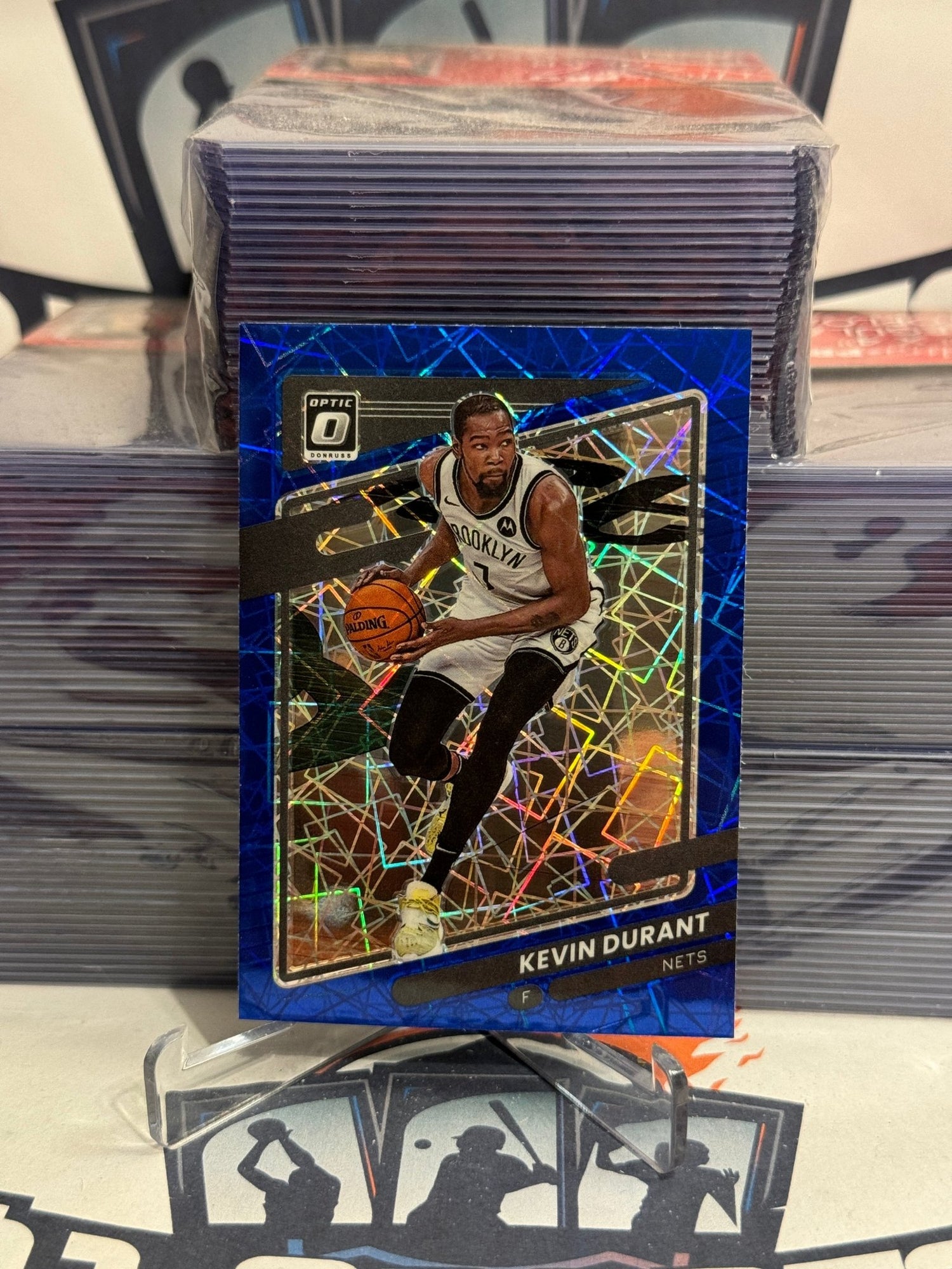 2021 Donruss Optic (Blue Velocity Prizm) Kevin Durant #11