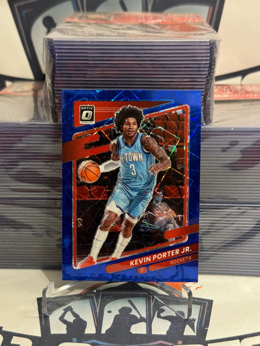 2021 Donruss Optic (Blue Velocity Prizm) Kevin Porter Jr. #14