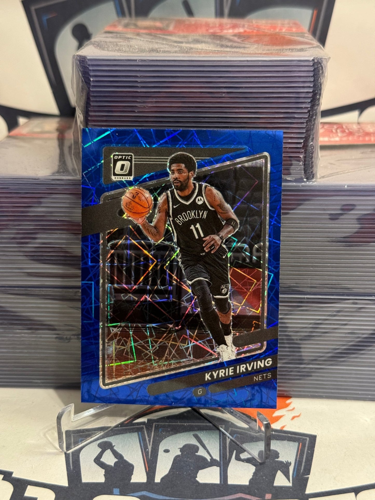 2021 Donruss Optic (Blue Velocity Prizm) Kyrie Irving #96