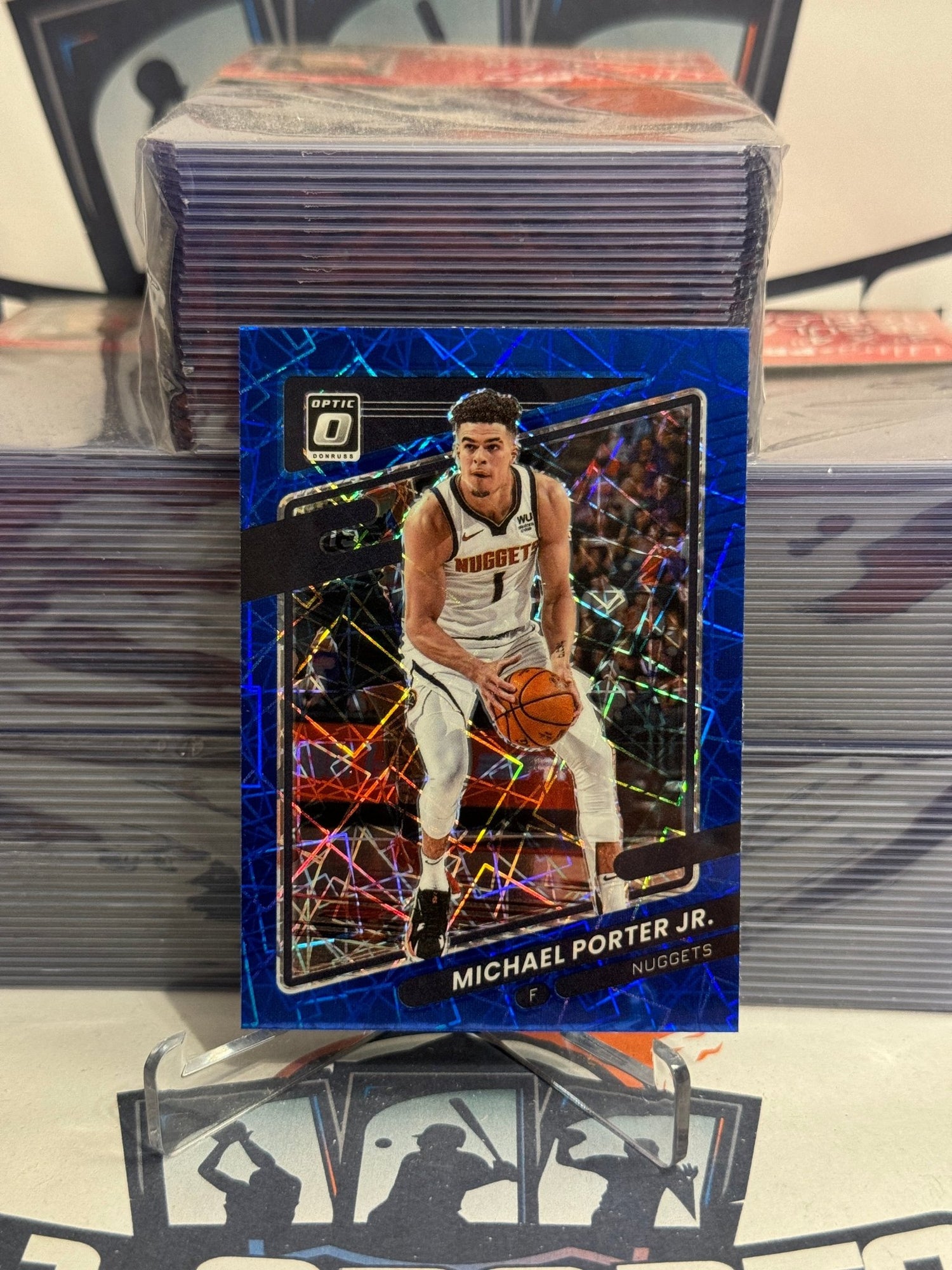 2021 Donruss Optic (Blue Velocity Prizm) Michael Porter Jr. #7