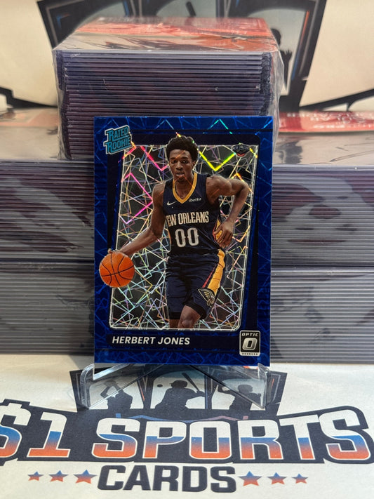 2021 Donruss Optic (Blue Velocity Prizm, Rated Rookie) Herbert Jones #157