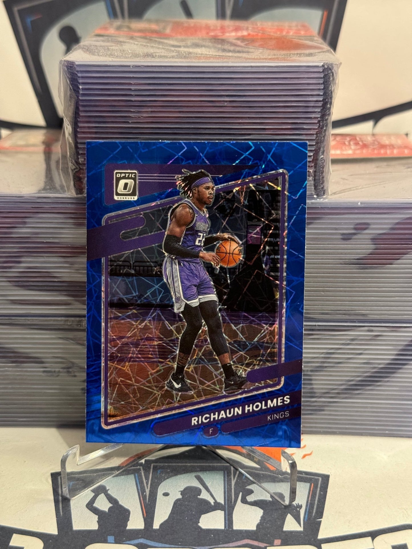 2021 Donruss Optic (Blue Velocity Prizm) Richaun Holmes #104