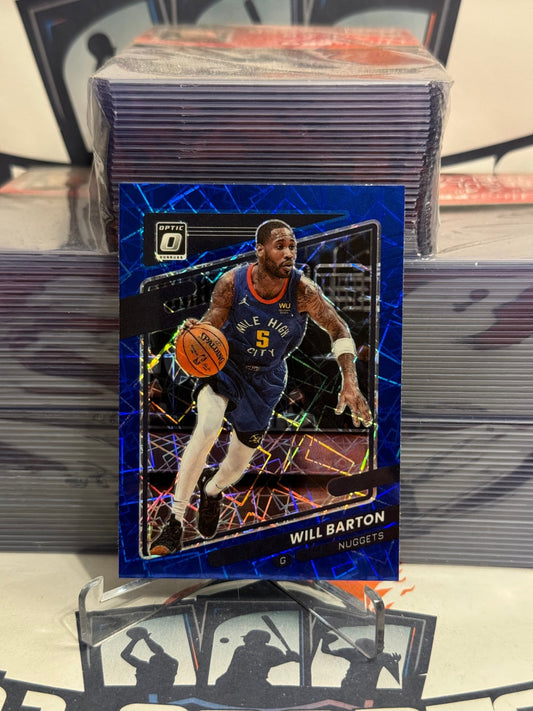 2021 Donruss Optic (Blue Velocity Prizm) Will Barton #61