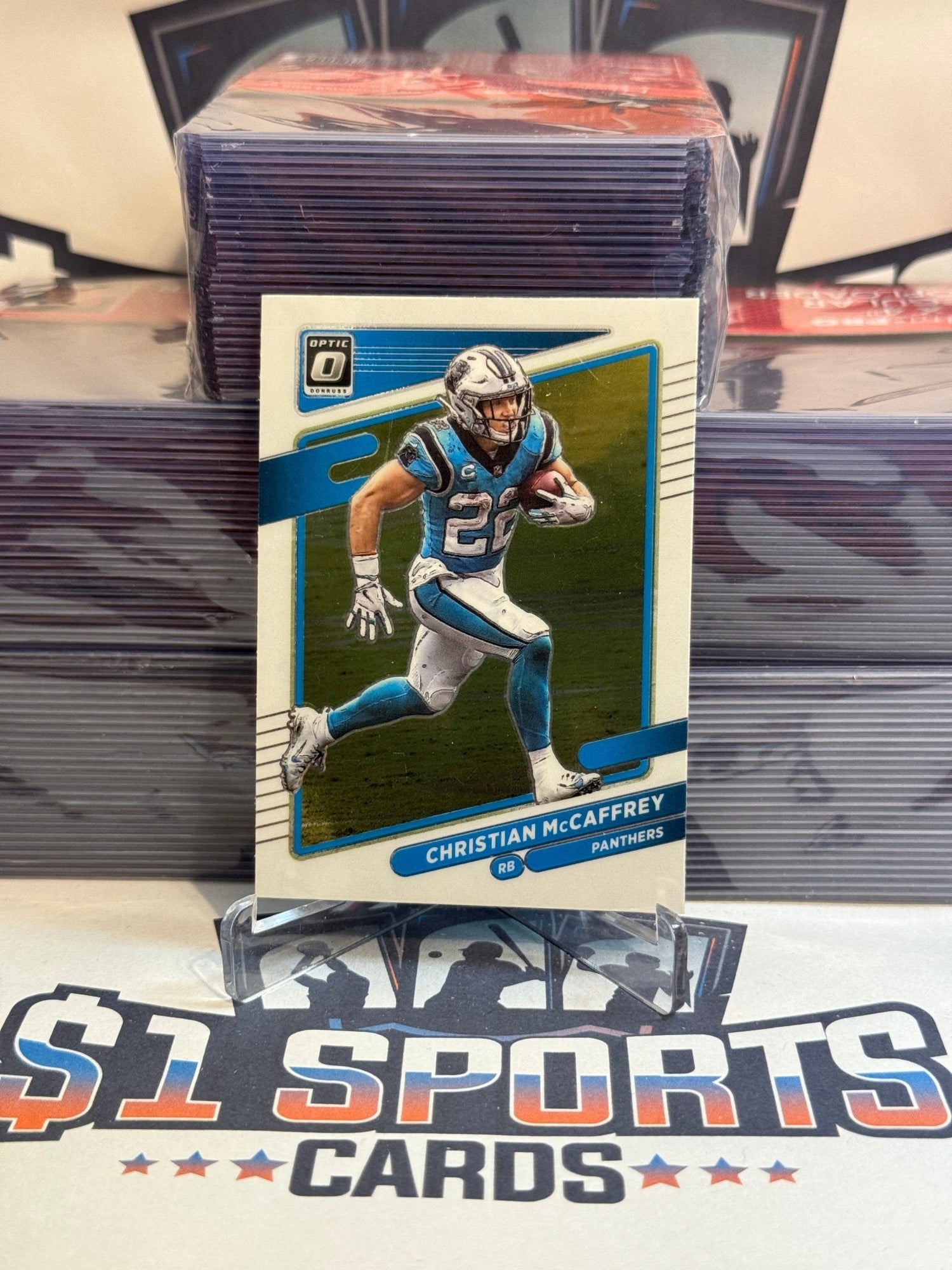 2021 Donruss Optic Christian McCaffrey #160