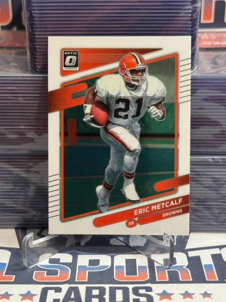 2021 Donruss Optic Eric Metcalf 144