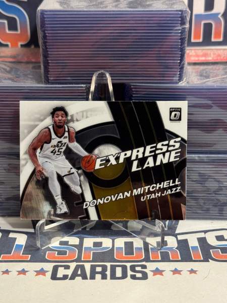 2021 Donruss Optic (Express Lane) Donovan Mitchell 8