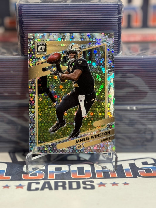 2021 Donruss Optic (Fast Break Holo Prizm 84/125) Jameis Winston 165