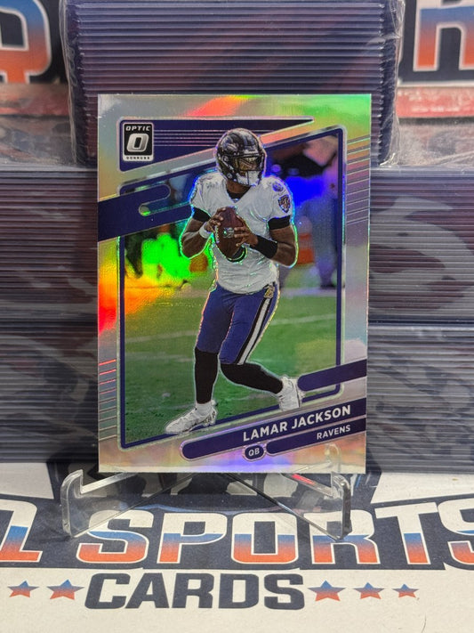 2021 Donruss Optic (Holo) Lamar Jackson 128