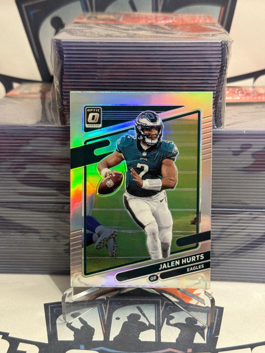 2021 Donruss Optic (Holo Prizm, 2nd Year) Jalen Hurts #9