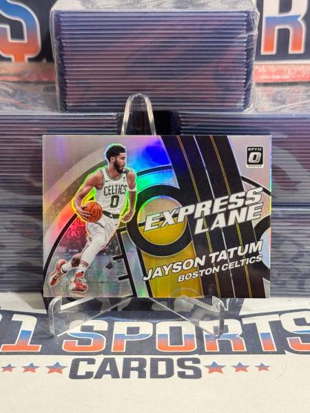 2021 Donruss Optic (Holo Prizm, Express Lane) Jayson Tatum 23