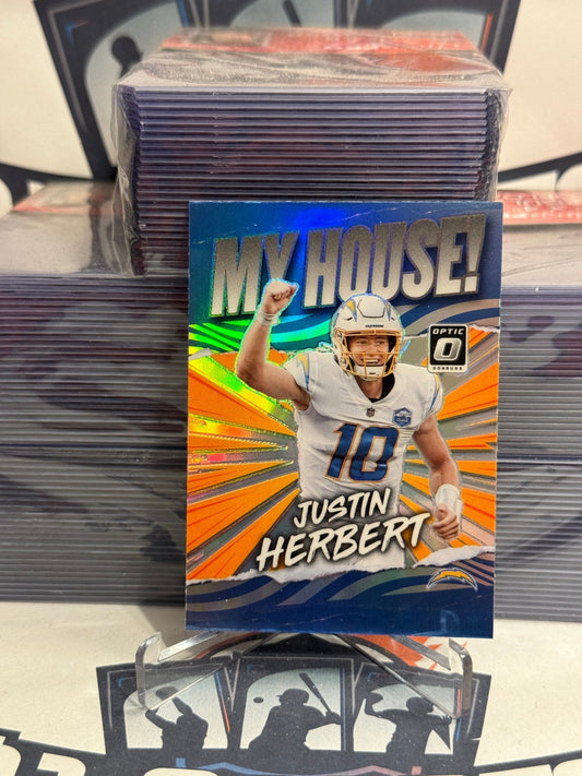 2021 Donruss Optic (Holo Prizm, My House) Justin Herbert #MH-13