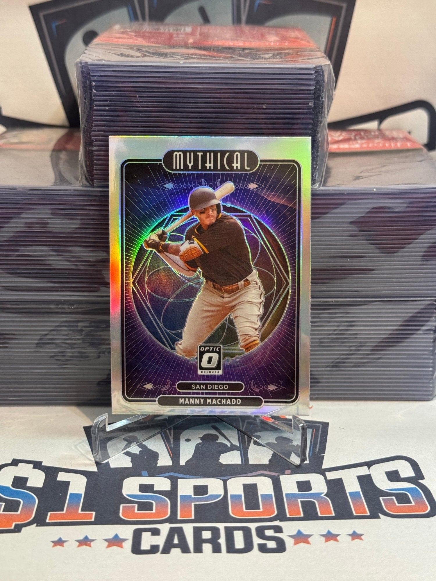 2021 Donruss Optic (Holo Prizm, Mythical) Manny Machado #M15