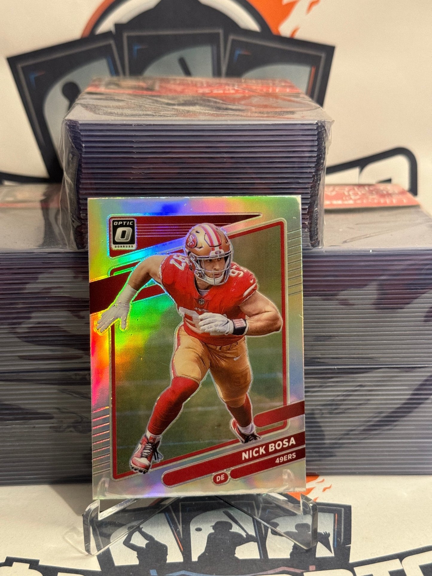 2021 Donruss Optic (Holo Prizm) Nick Bosa #193