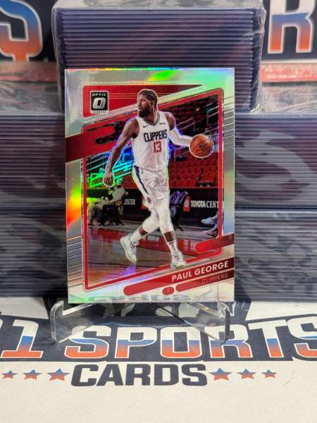 2021 Donruss Optic (Holo Prizm) Paul George 19