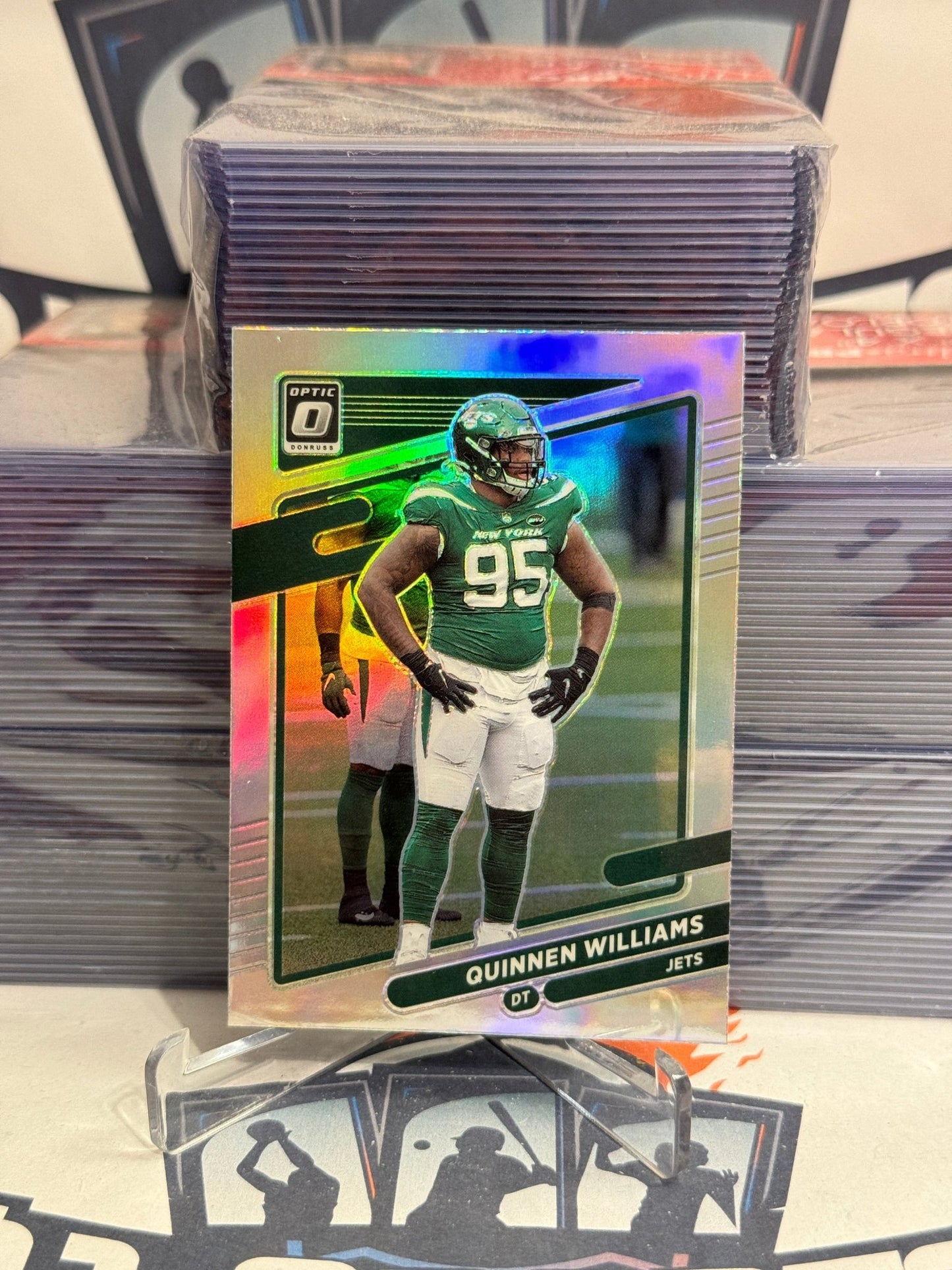 2021 Donruss Optic (Holo Prizm) Quinnen Williams #73