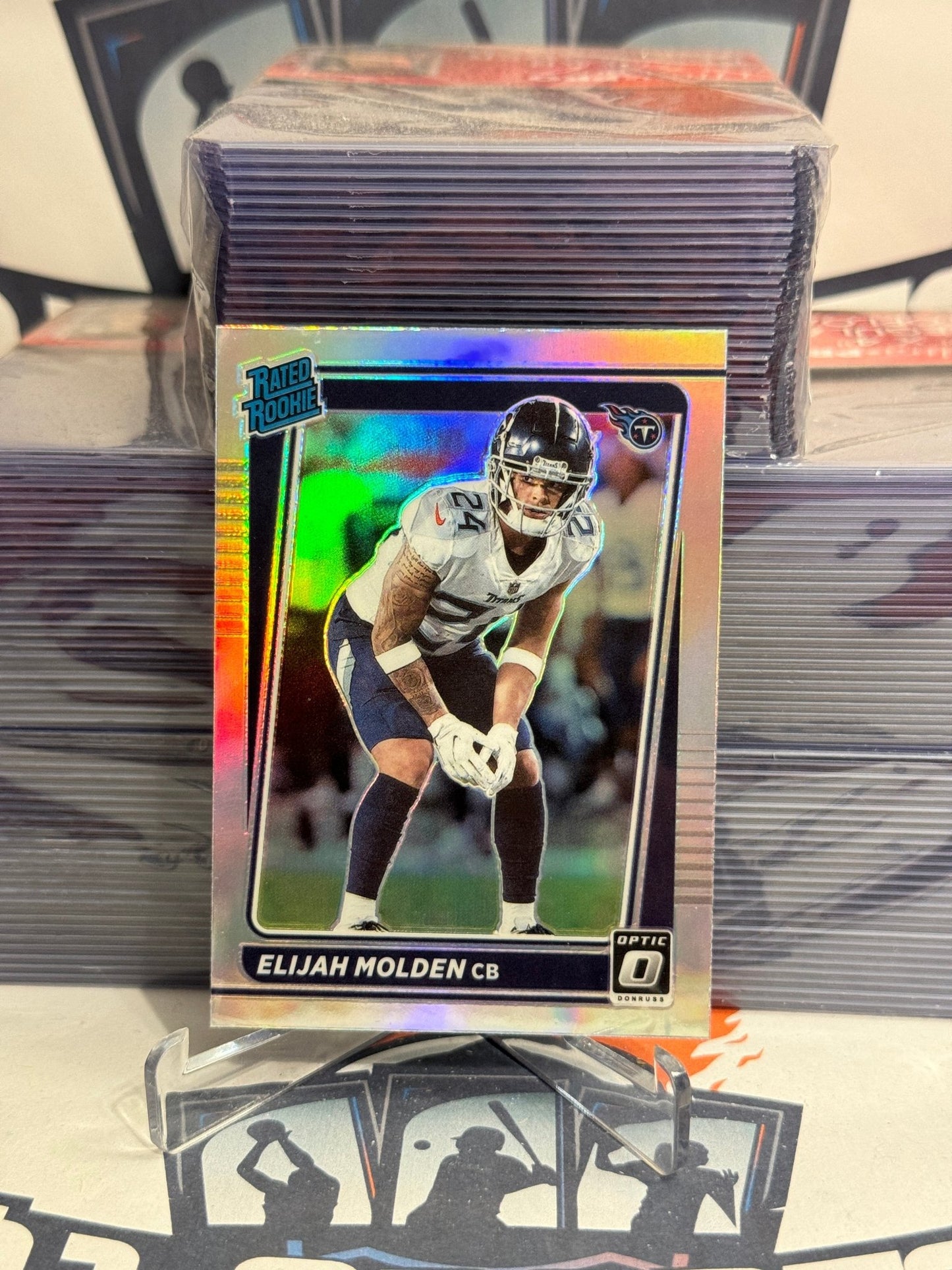 2021 Donruss Optic (Holo Prizm, Rated Rookie) Elijah Molden #300