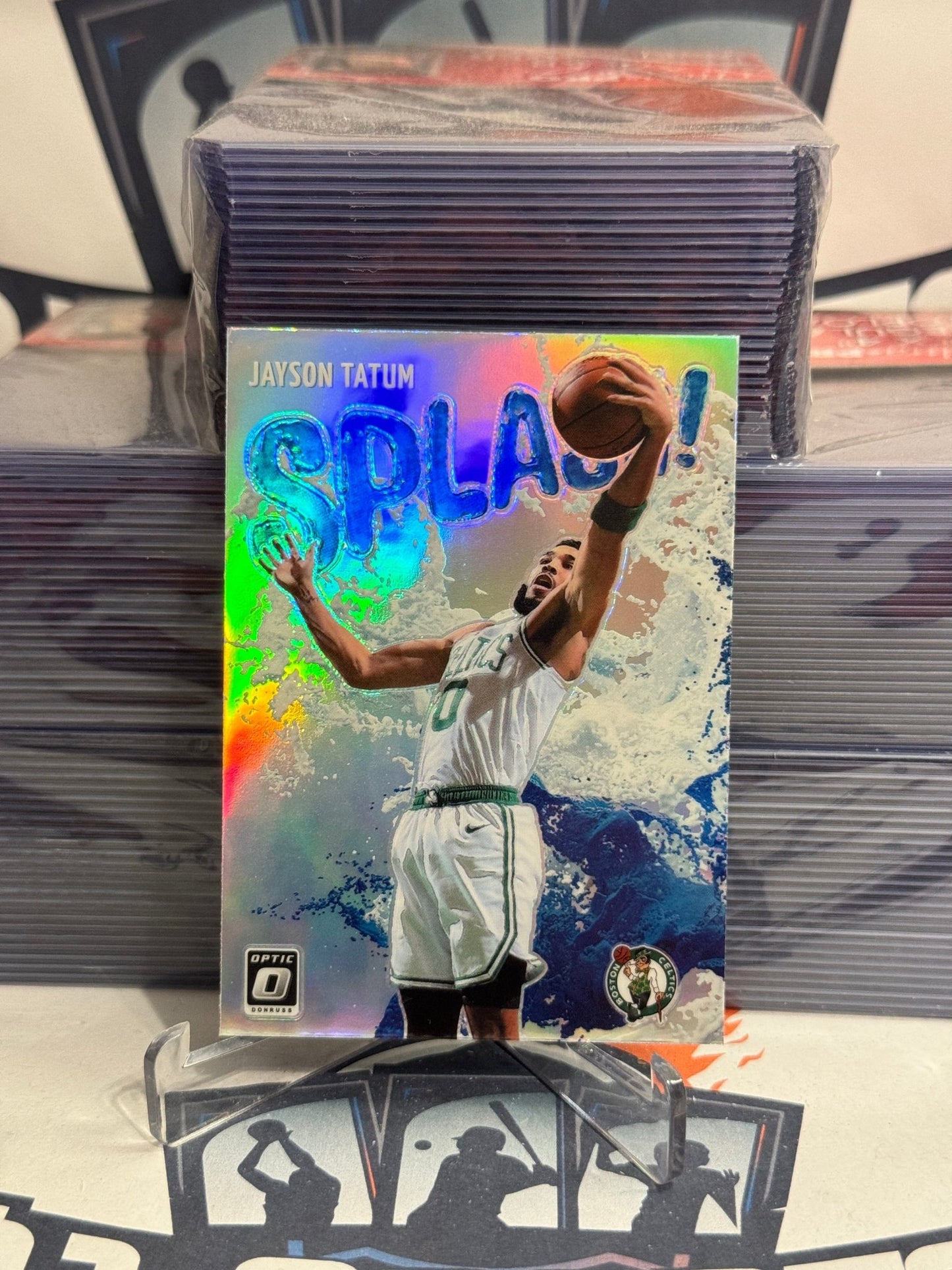 2021 Donruss Optic (Holo Prizm, Splash!) Jayson Tatum #8