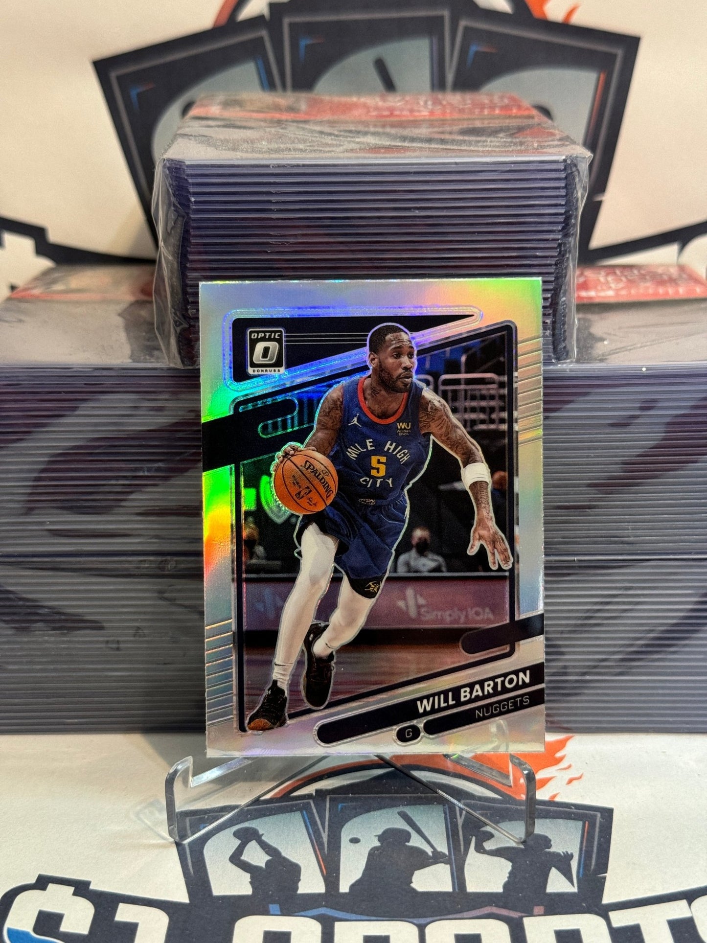 2021 Donruss Optic (Holo Prizm) Will Barton #61