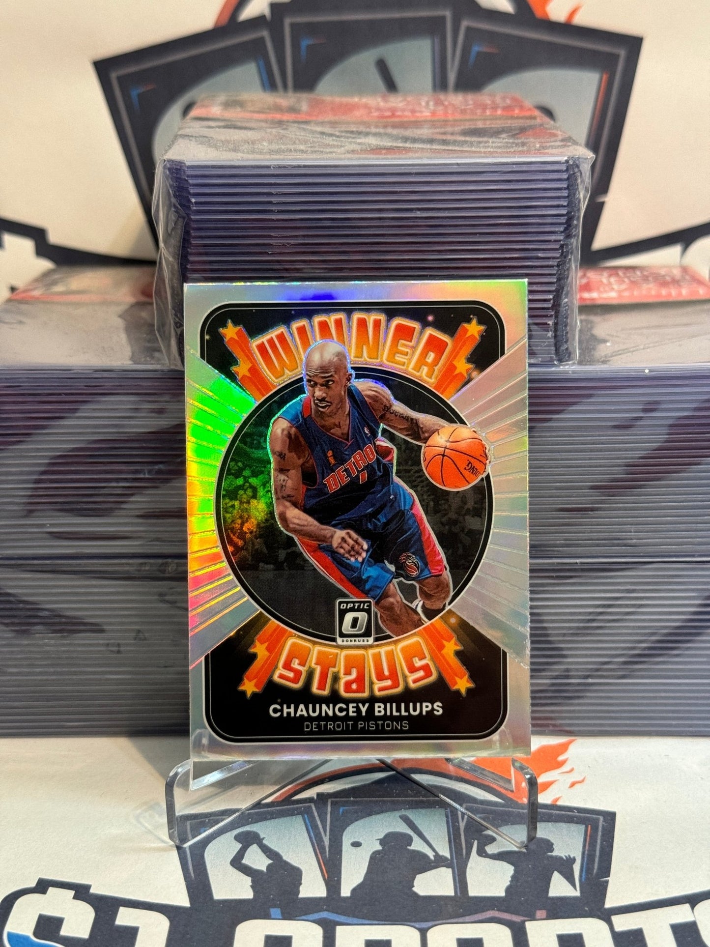 2021 Donruss Optic (Holo Prizm, Winner Stays) Chauncey Billups #8