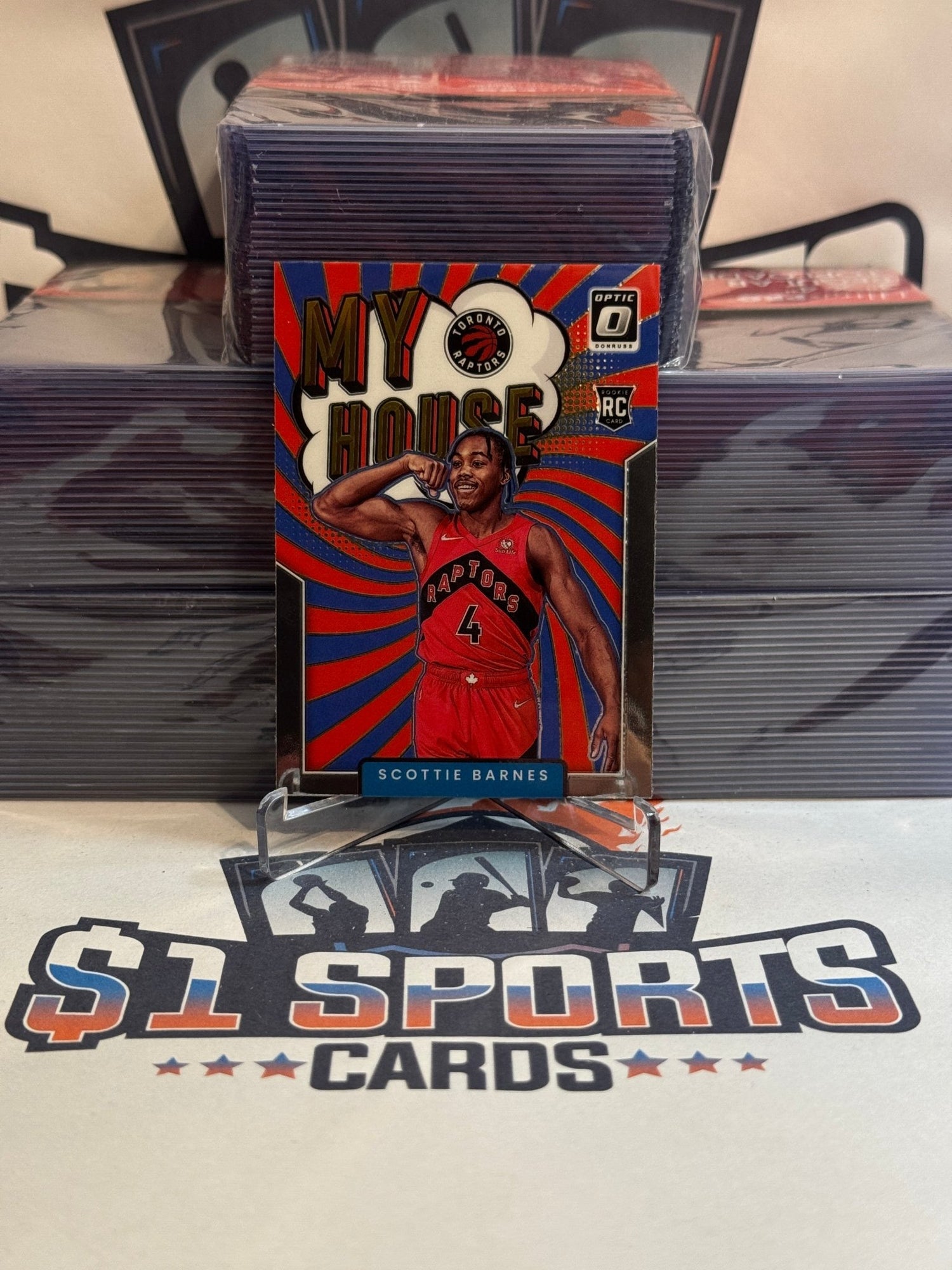 2021 Donruss Optic (My House) Scottie Barnes Rookie #19