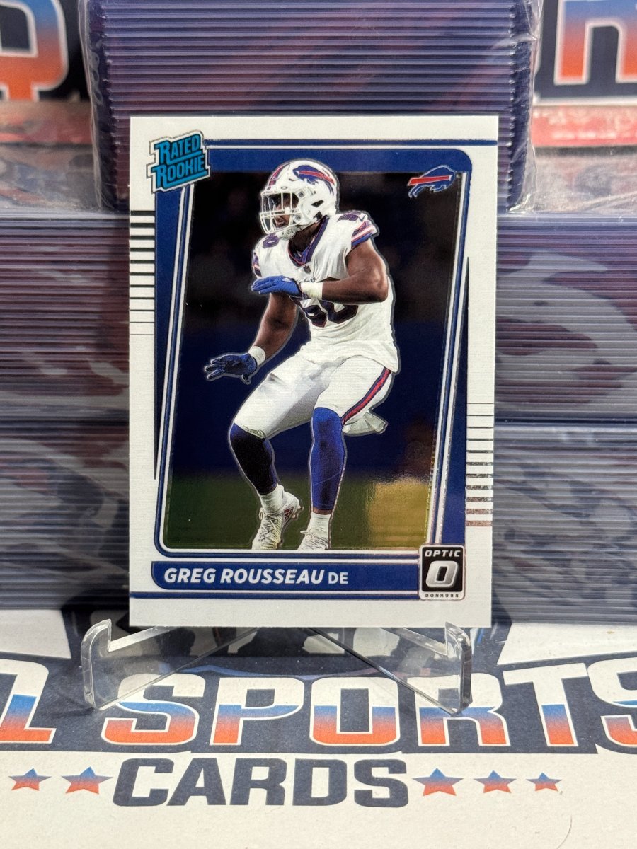 2021 Donruss Optic (Rated Rookie) Greg Rousseau 253